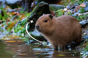 ¡El capibara bebé que conquista México inspira moda en pijamas!