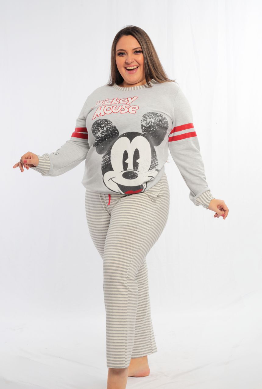 Pijama pantalón con sudadera deporitva de Mickey Mouse