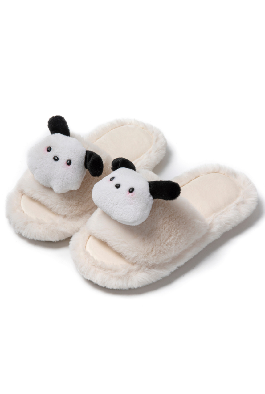 Set de pantuflas Snoopy beige