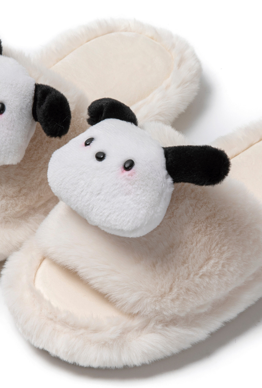 Set de pantuflas Snoopy beige