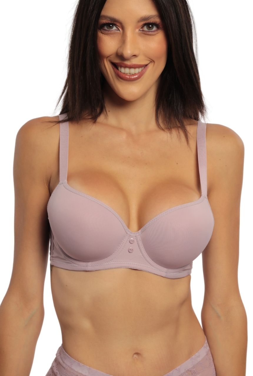 Paquete de 2 Brasier copa clásica con varilla y relleno ligero negro-mauve