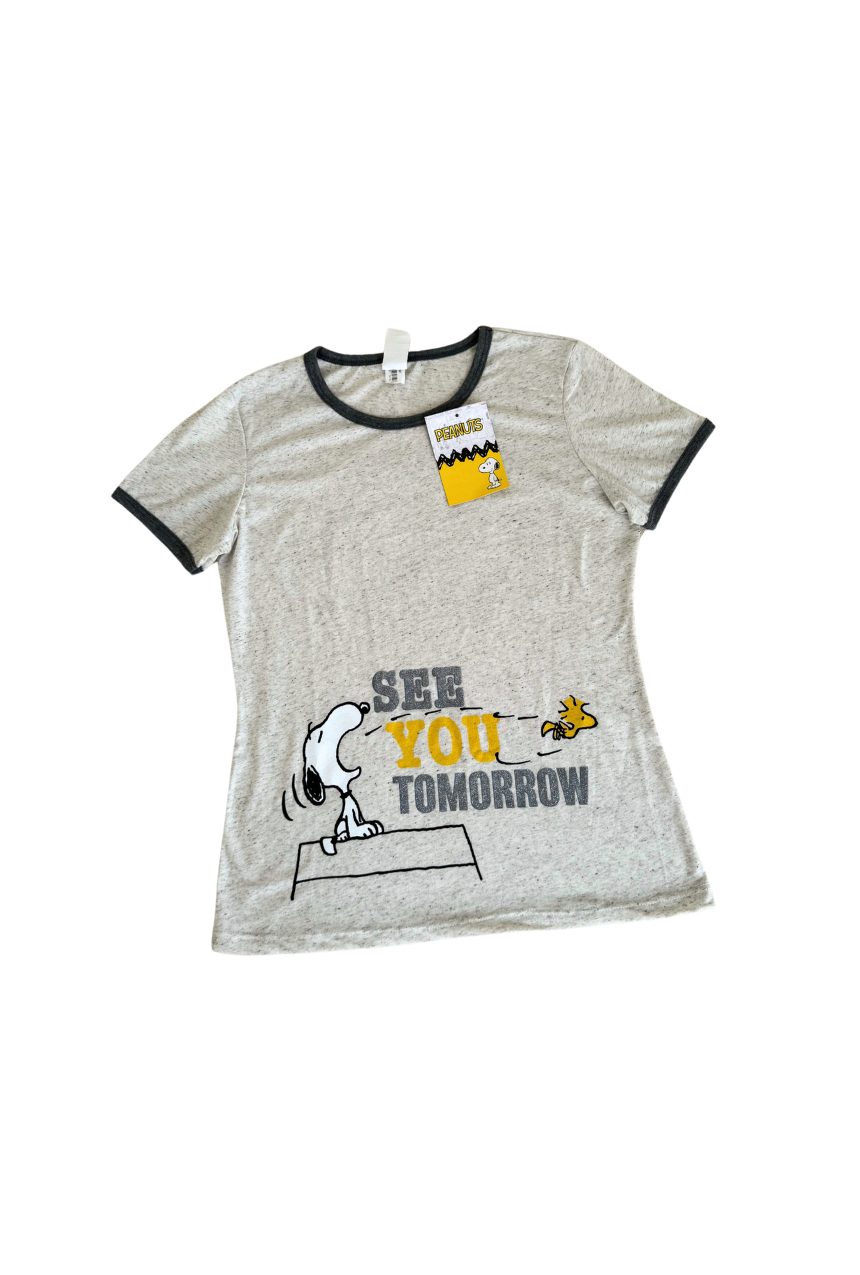 Playera de Snoopy & woodstock para dormir
