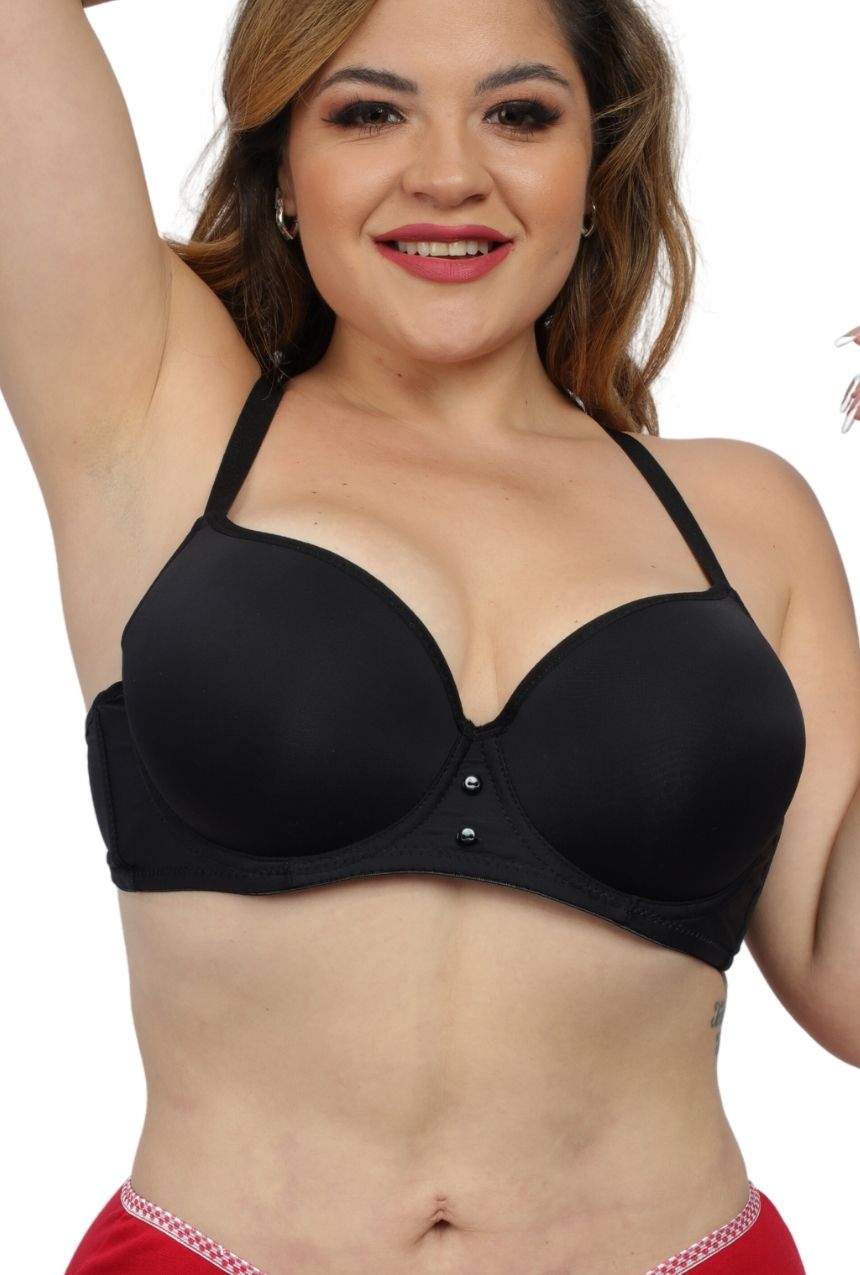 Paquete de 2 Brasier copa clásica con varilla y relleno ligero negro-mauve
