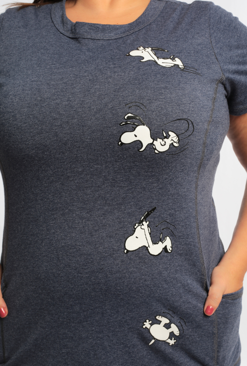 Pijama camisón estampado de Snoopy