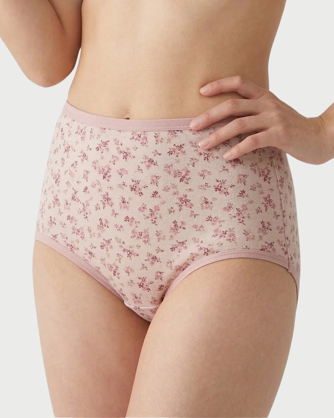 Pantaleta Alta Floral Bloom