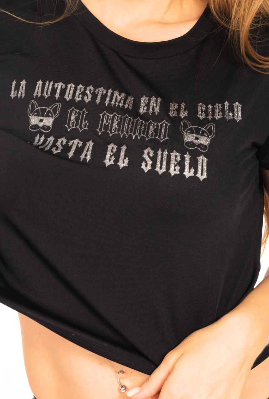 Coordinado con playera y panty estampado