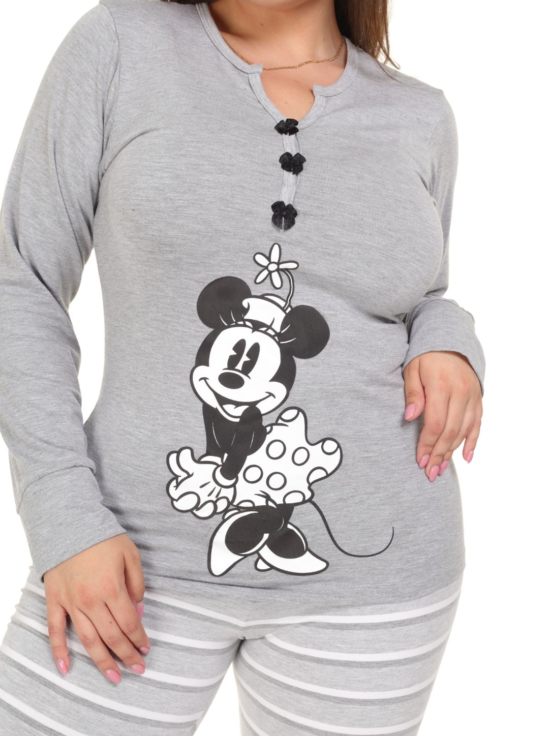 Pijama Pantalón con playera manga larga Minnie Mouse.*