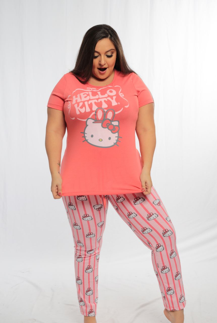 Pijama Hello Kitty manga corta con pantalón