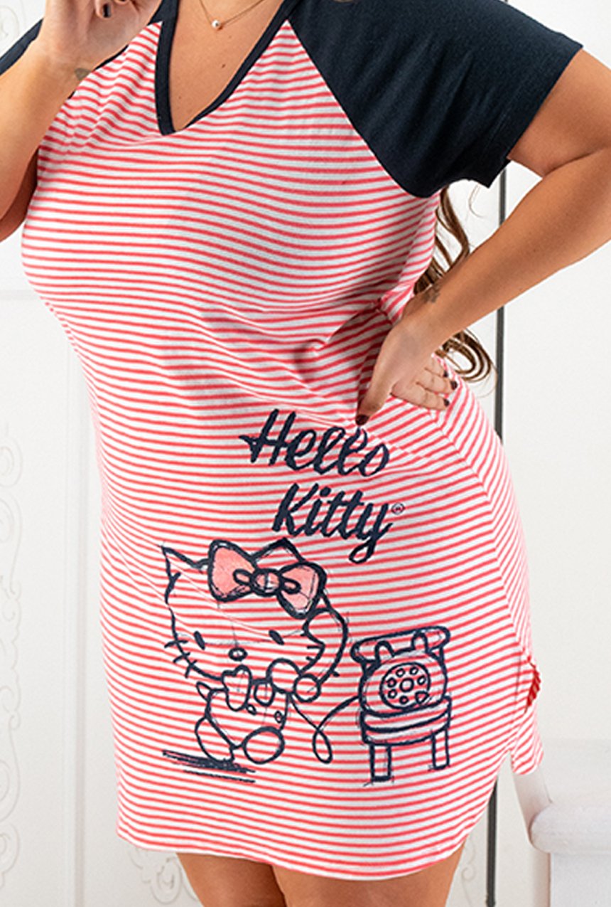 Pijama camisón manga corta Hello Kitty*